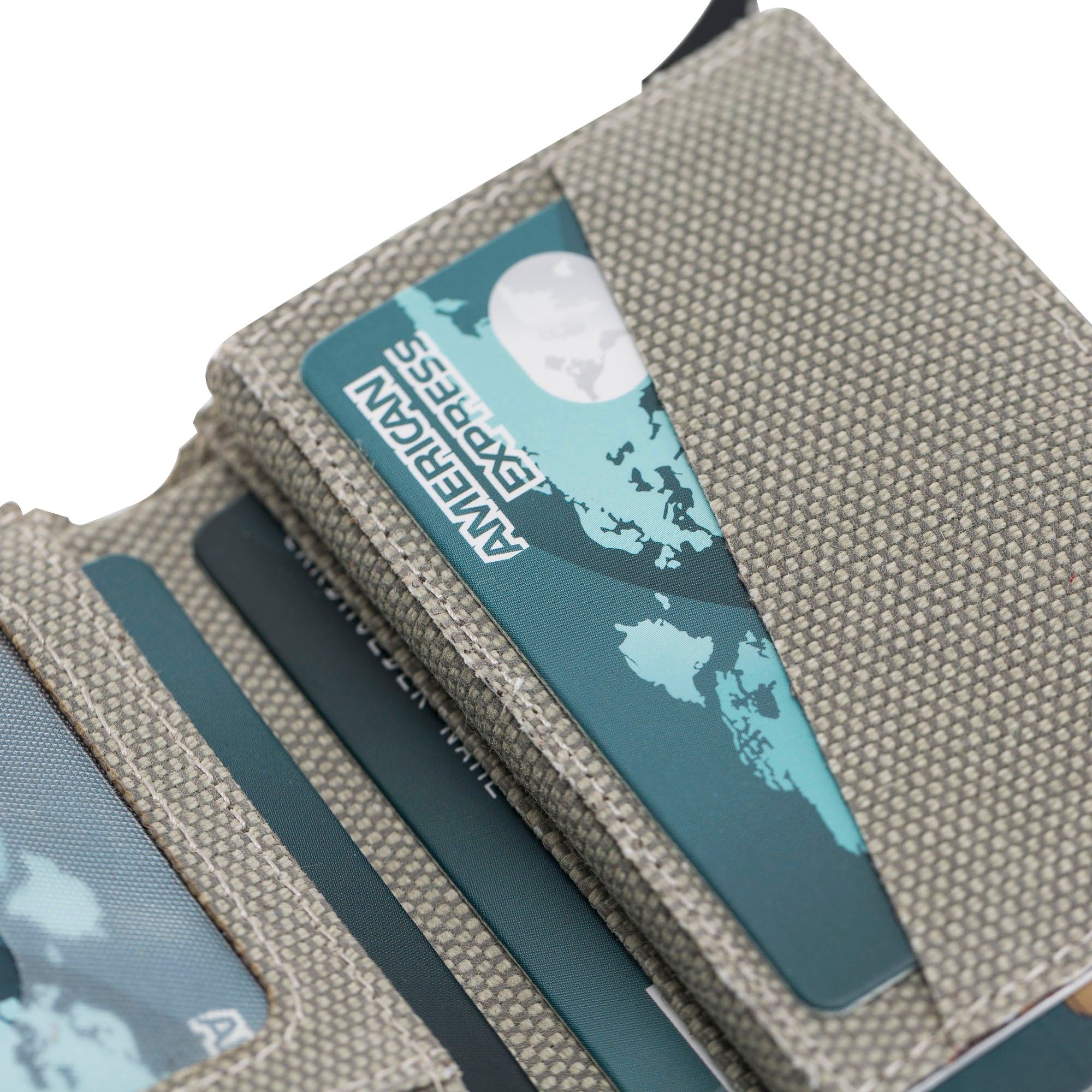 Mechanismed Card Holder-Vegan Leather