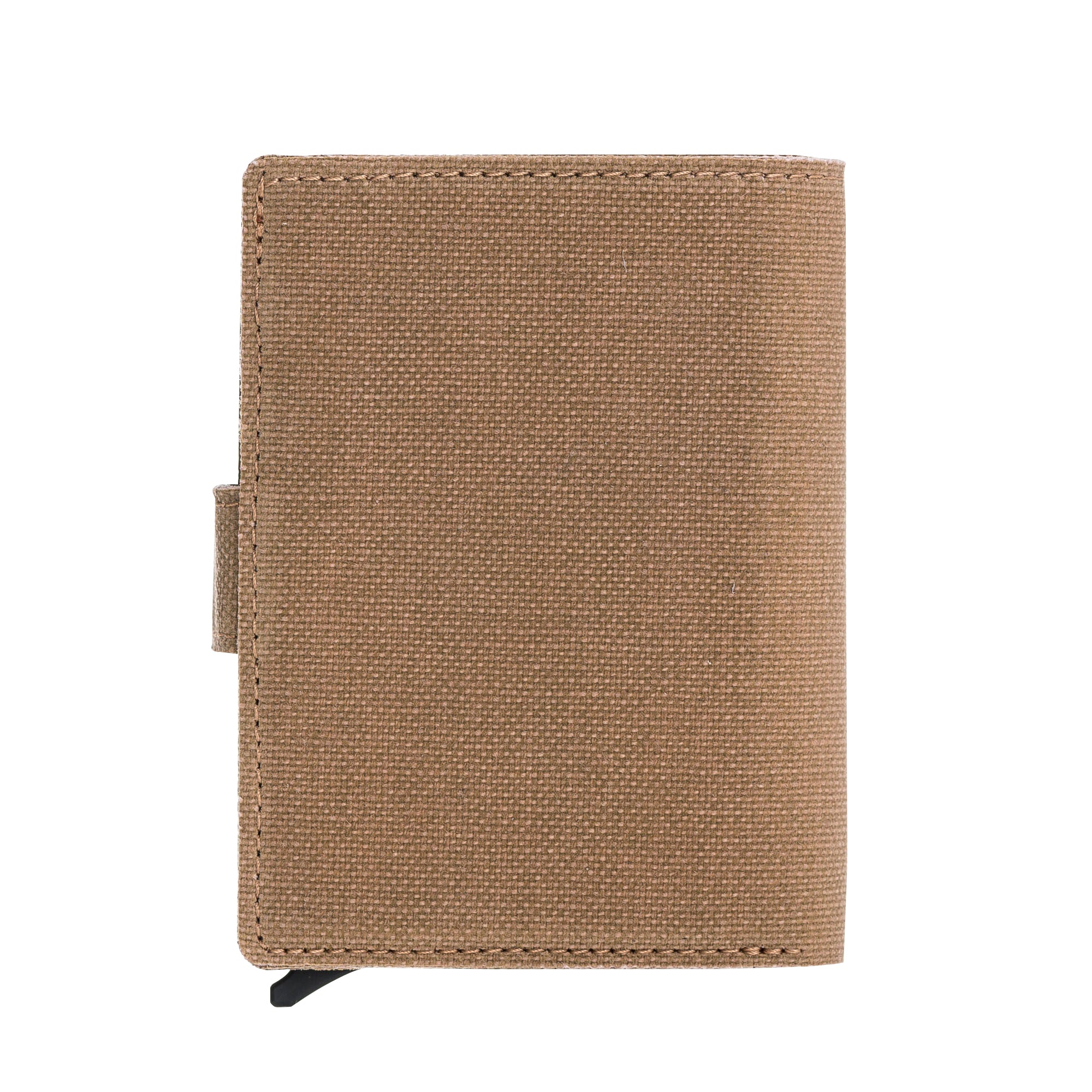 Mechanismed Card Holder-Vegan Leather