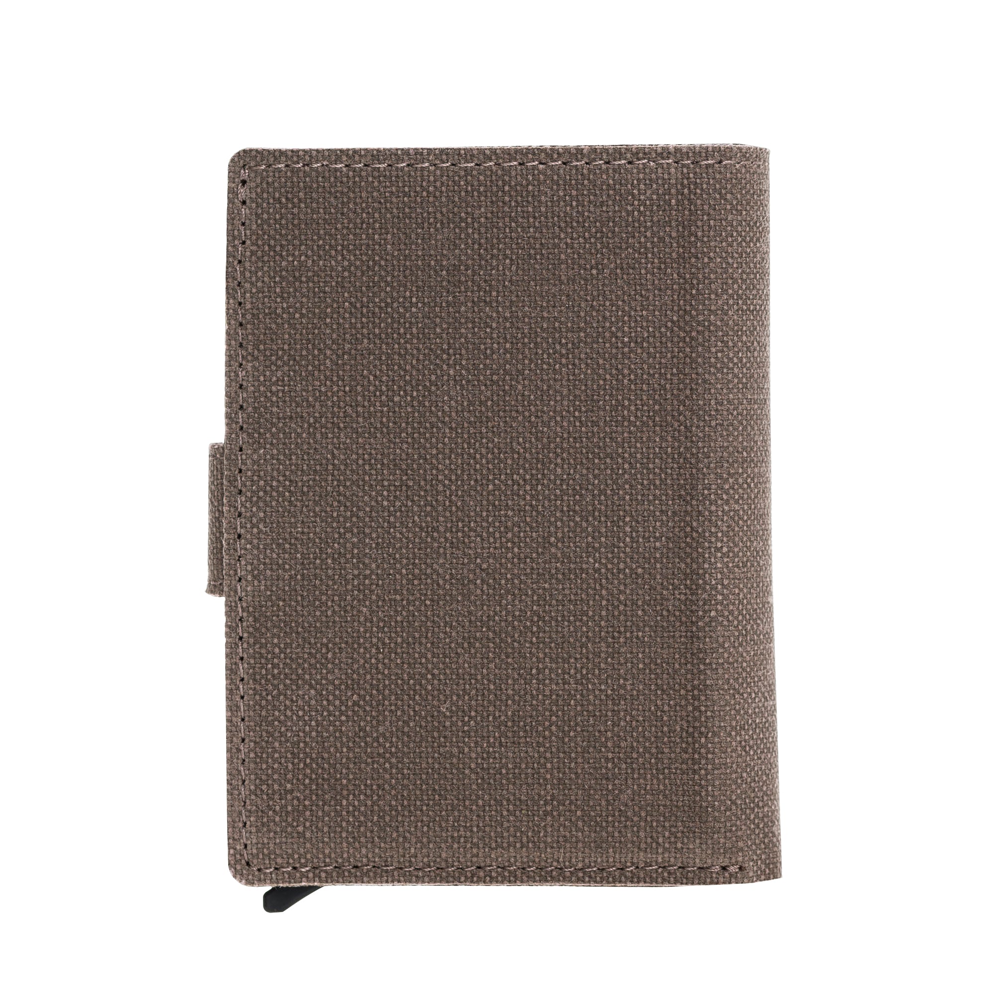 Mechanismed Card Holder-Vegan Leather