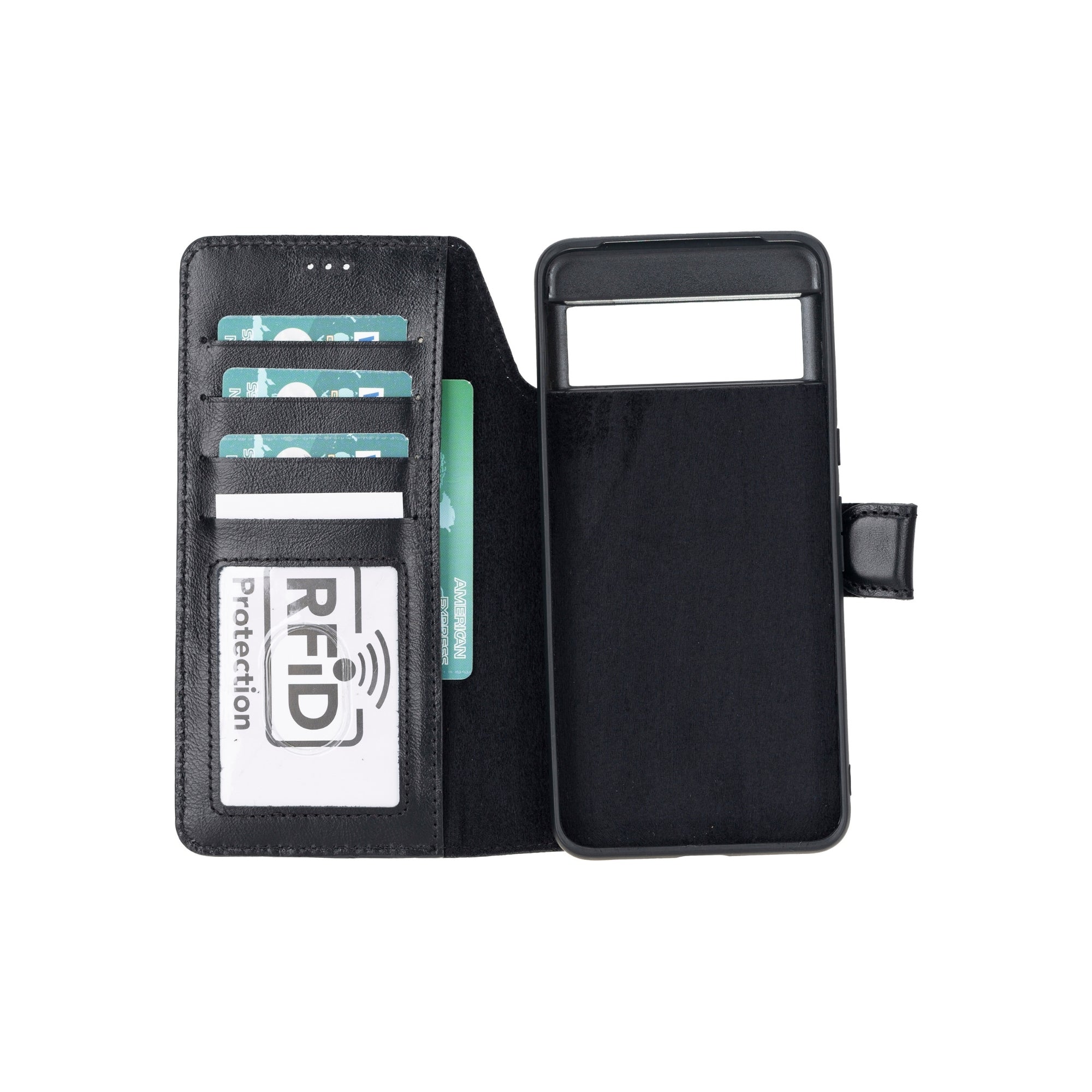 Google Pixel8 Series Leather DetacHable Wallet Cases