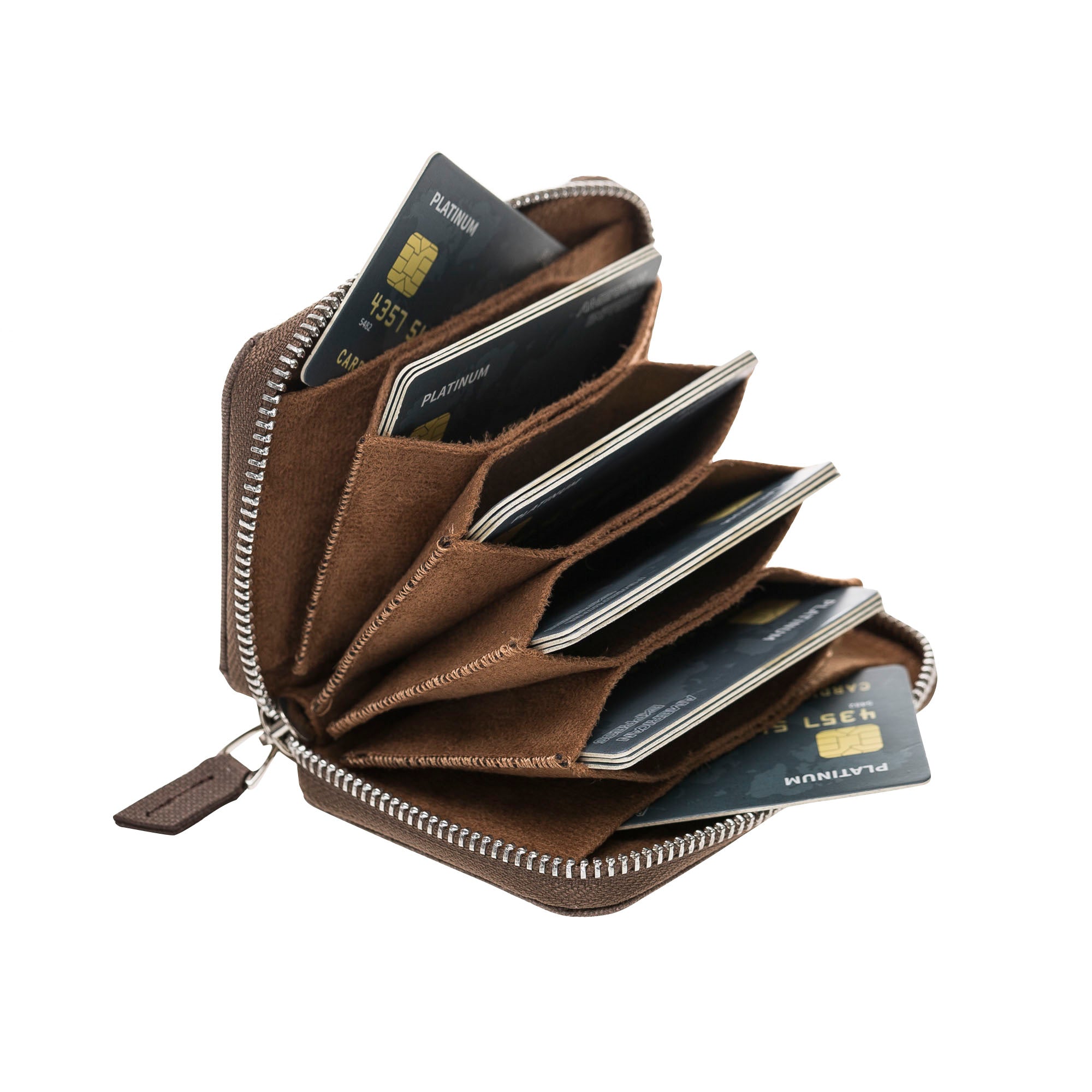 Accordion Wallets-Vegan Leather