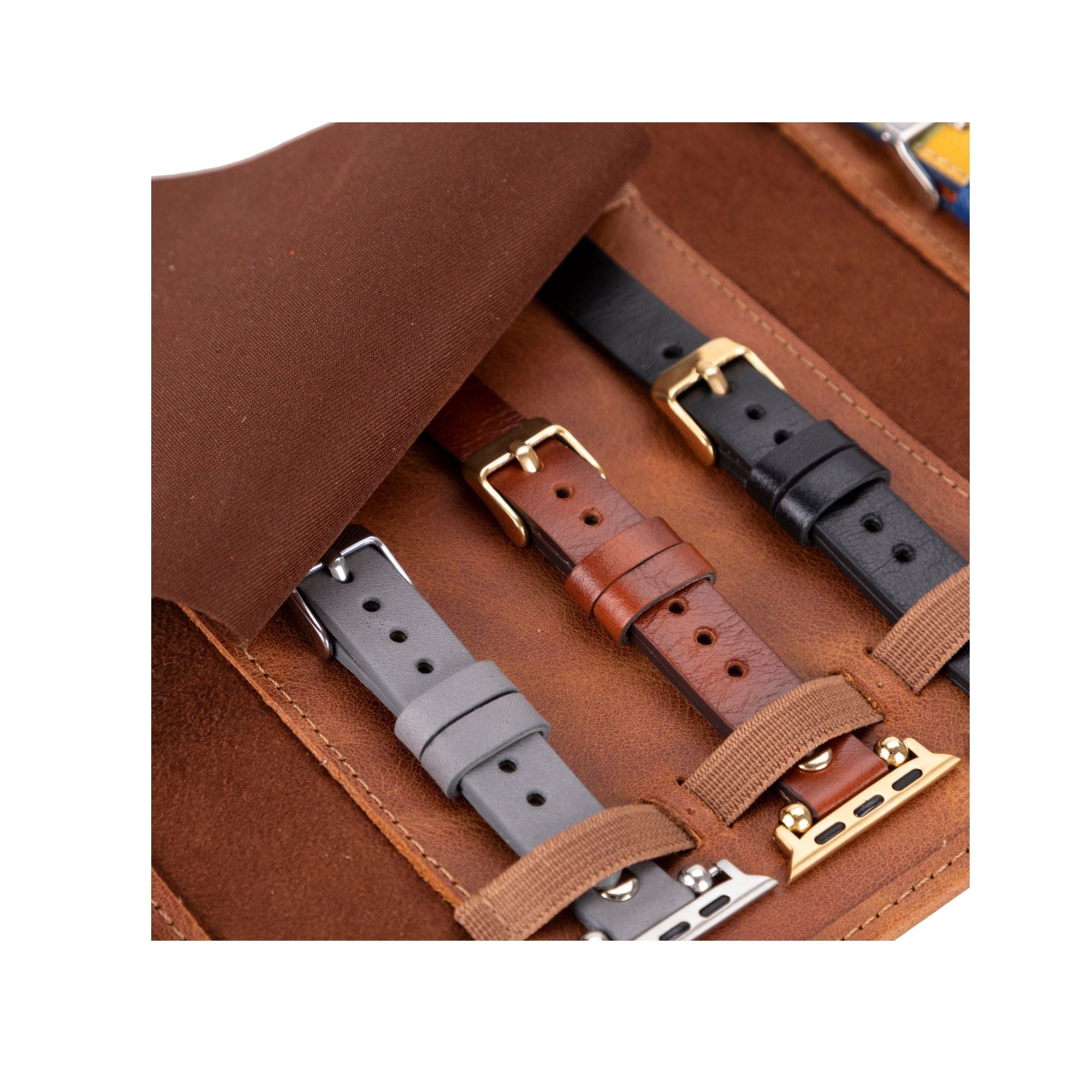 Leather Watch Band Organizer