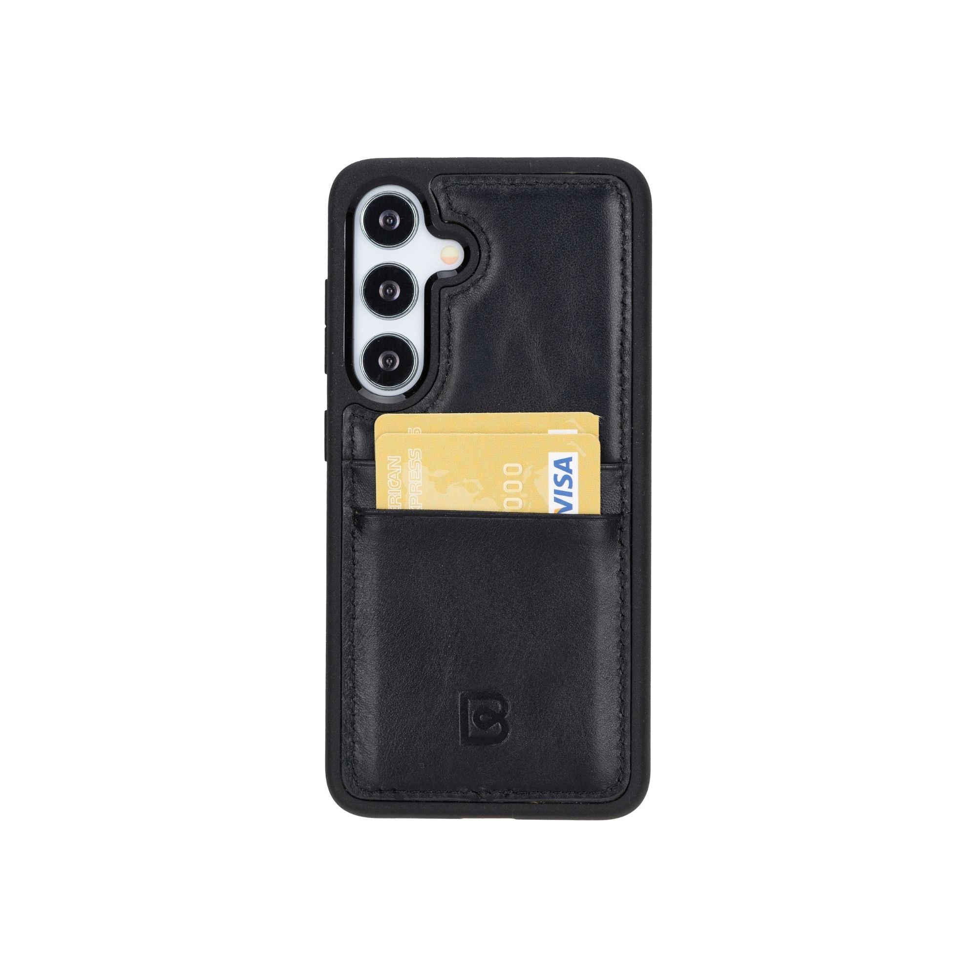 Samsung Galaxy S24 Series Leather Case with Card Holder - FXCP