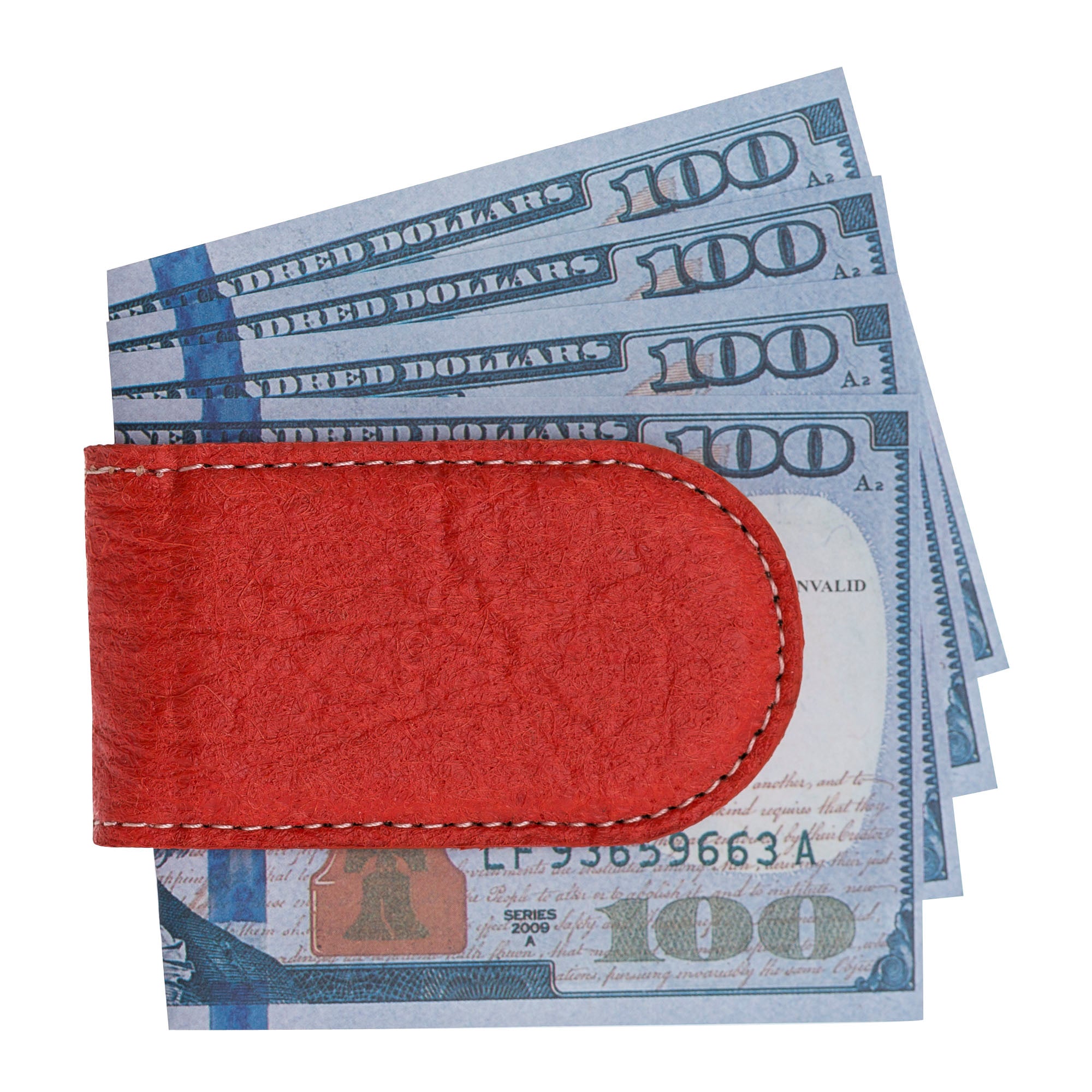 Money Clip Vegan Leather