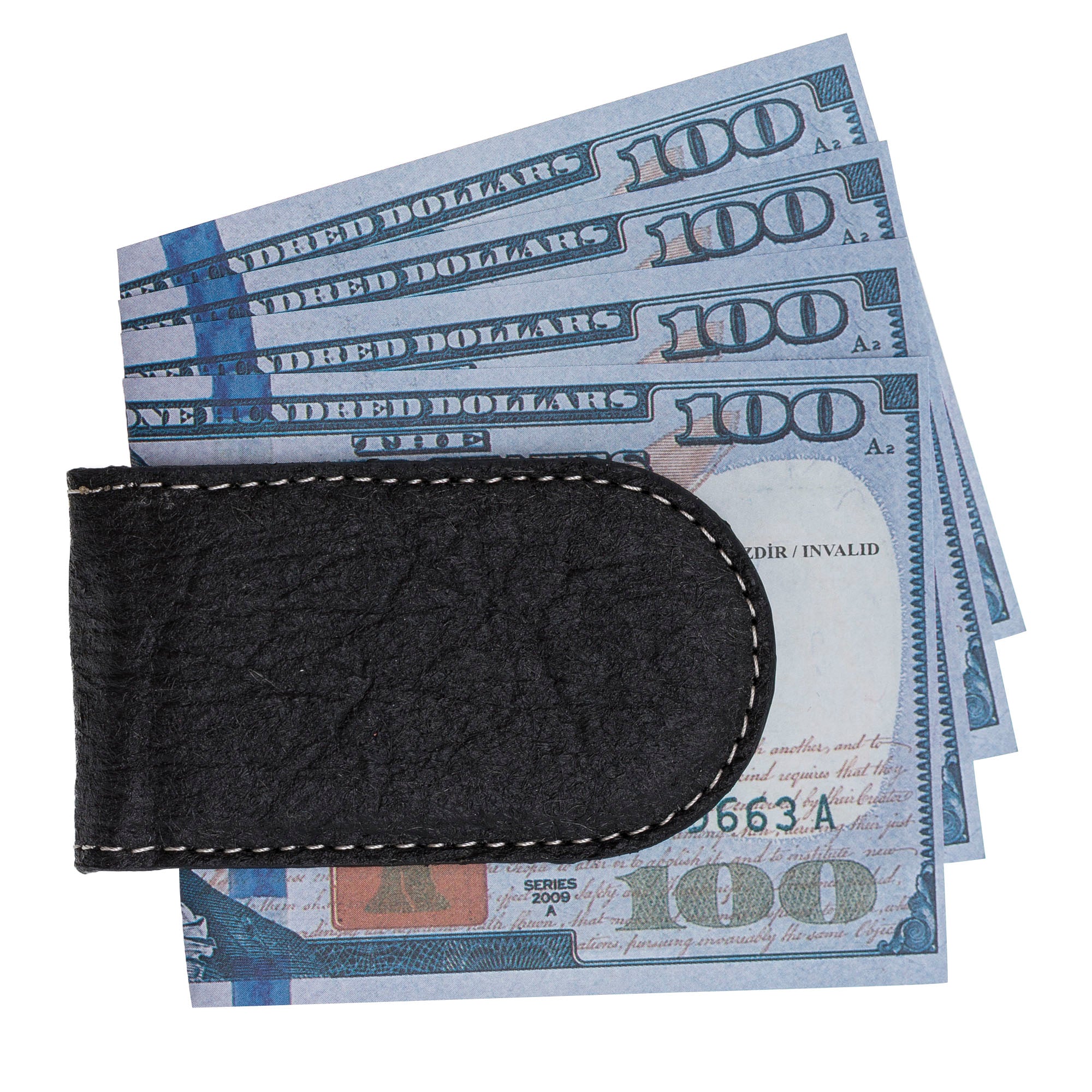 Money Clip Vegan Leather