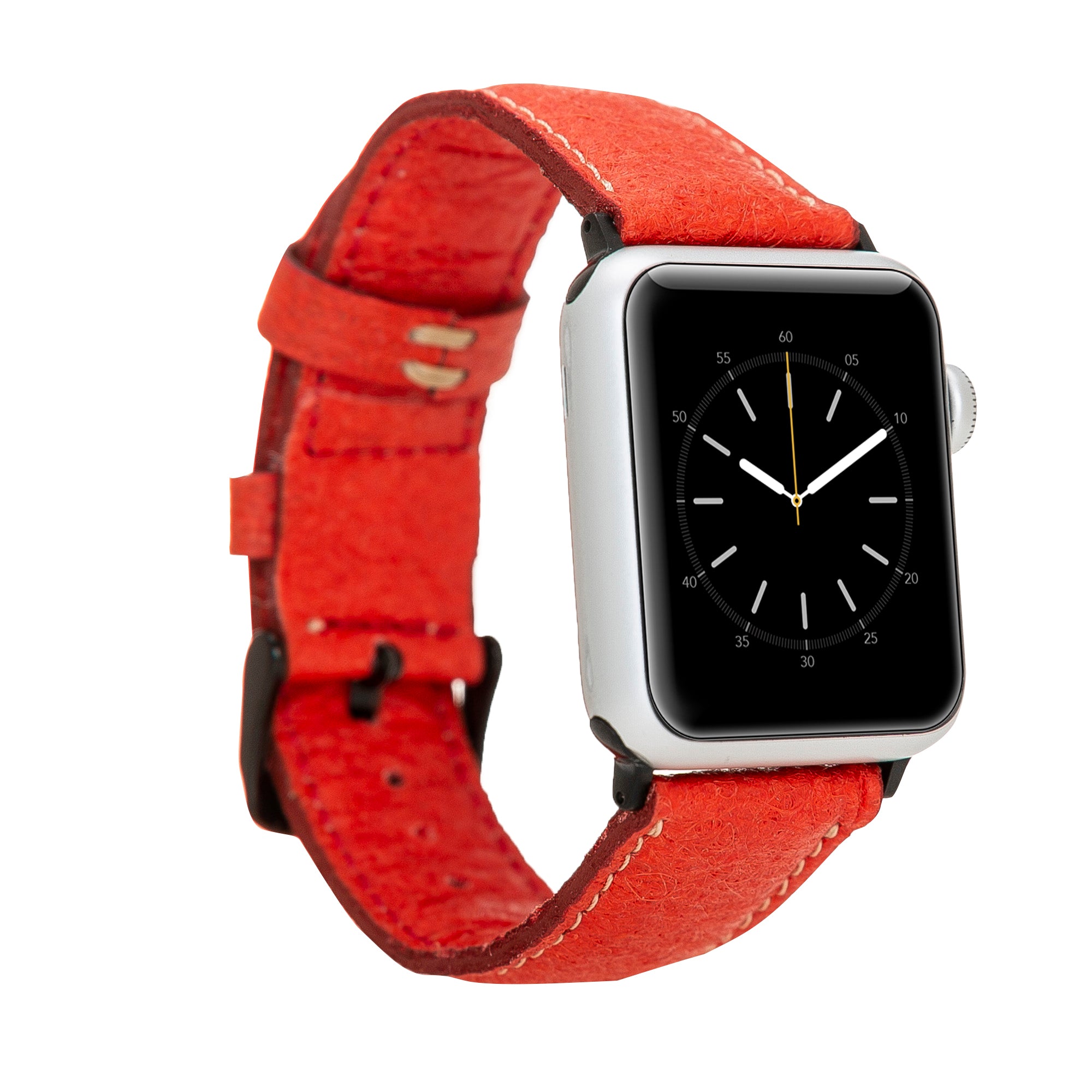 Double Tour Slim Watch Band-Vegan Leather