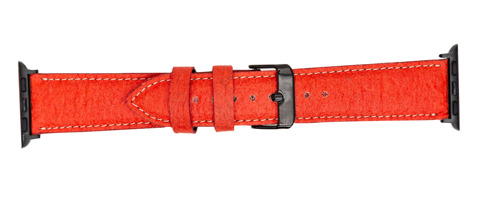 Double Tour Slim Watch Band-Vegan Leather