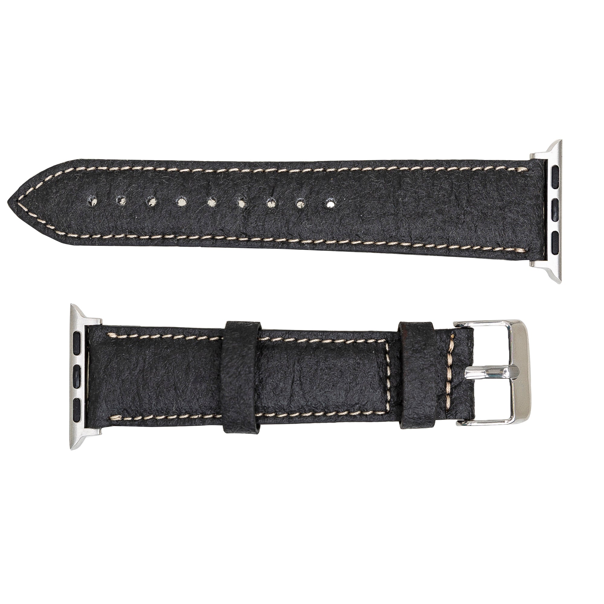 Double Tour Slim Watch Band-Vegan Leather