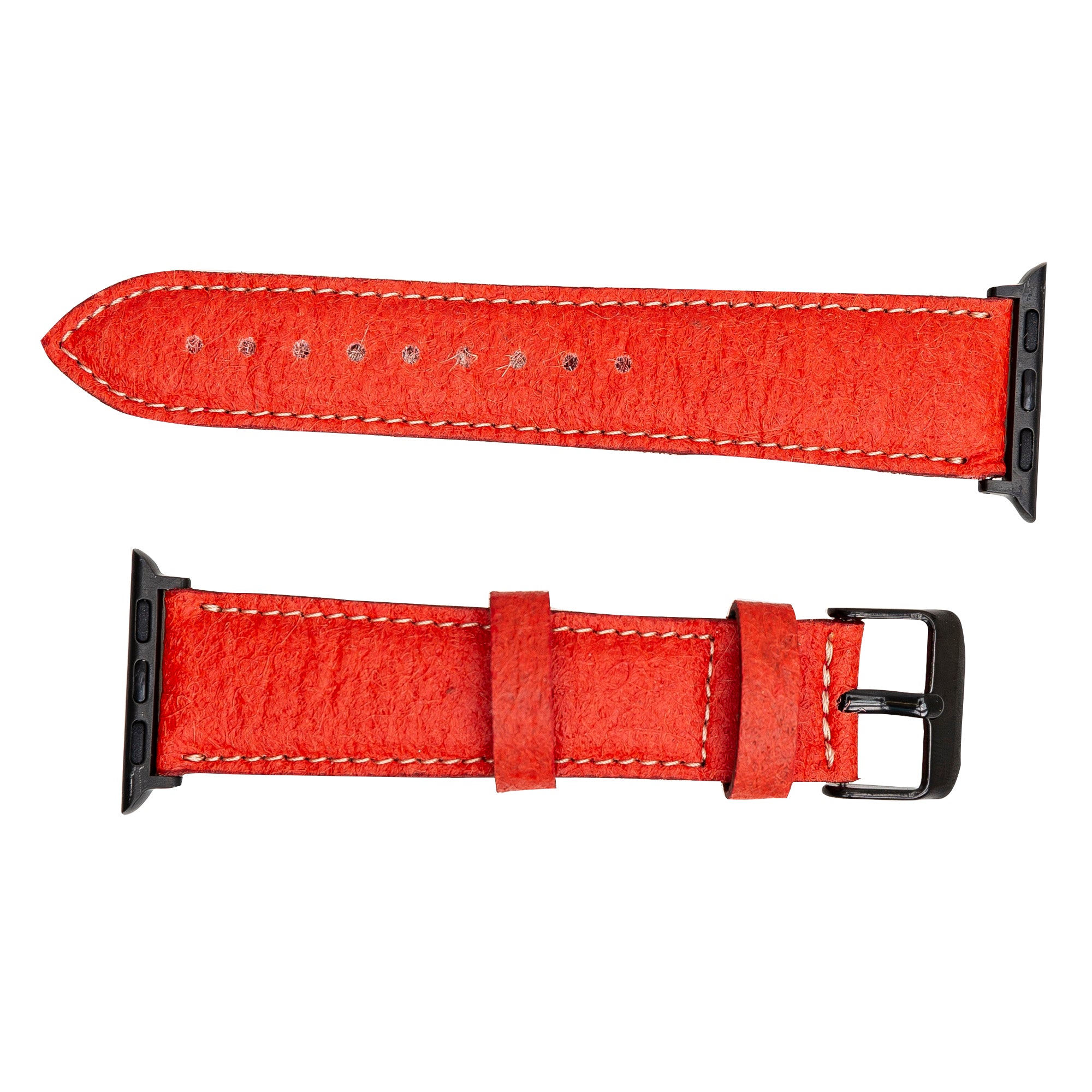 Double Tour Slim Watch Band-Vegan Leather