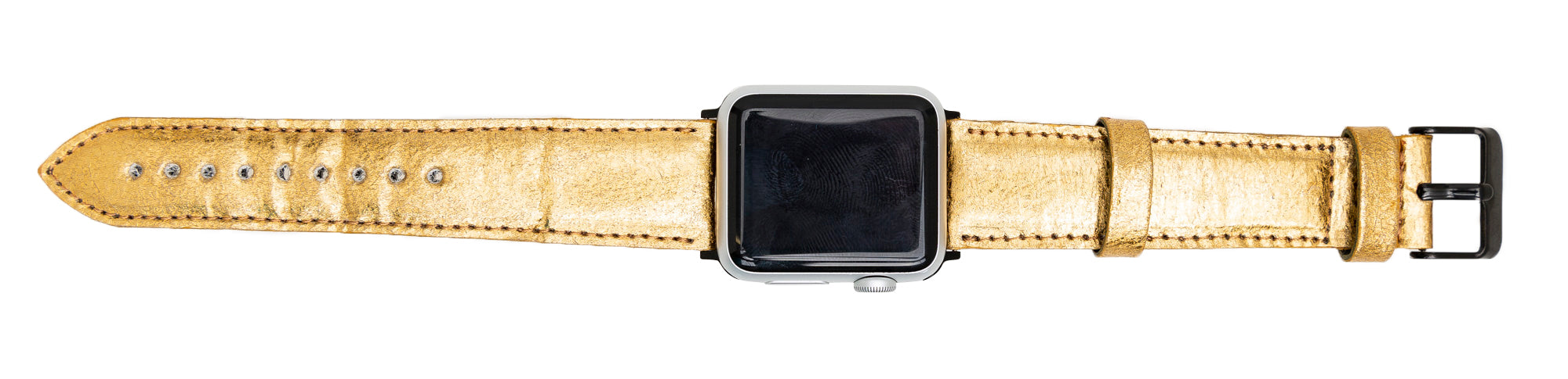 Double Tour Slim Watch Band-Vegan Leather