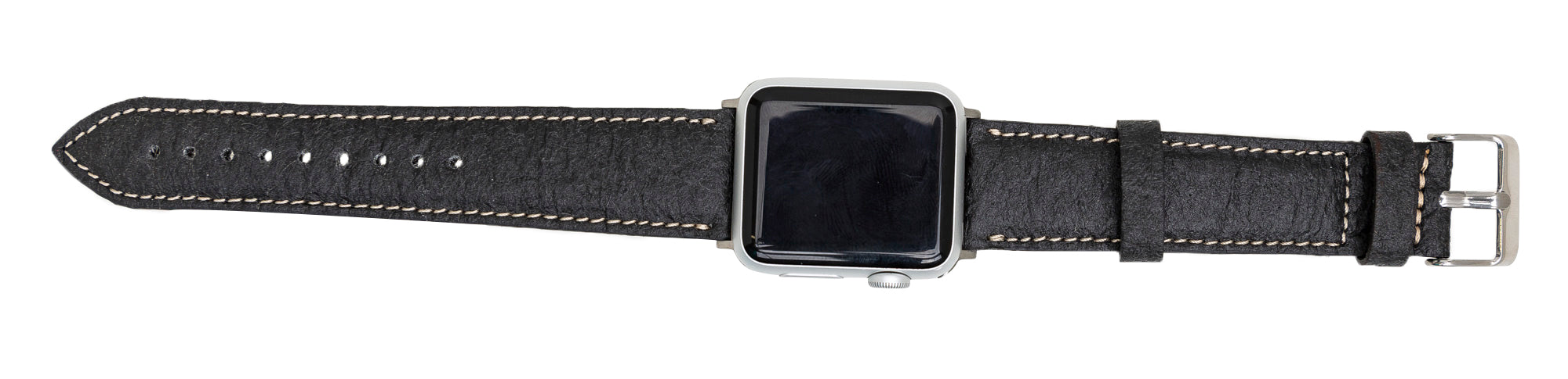 Double Tour Slim Watch Band-Vegan Leather