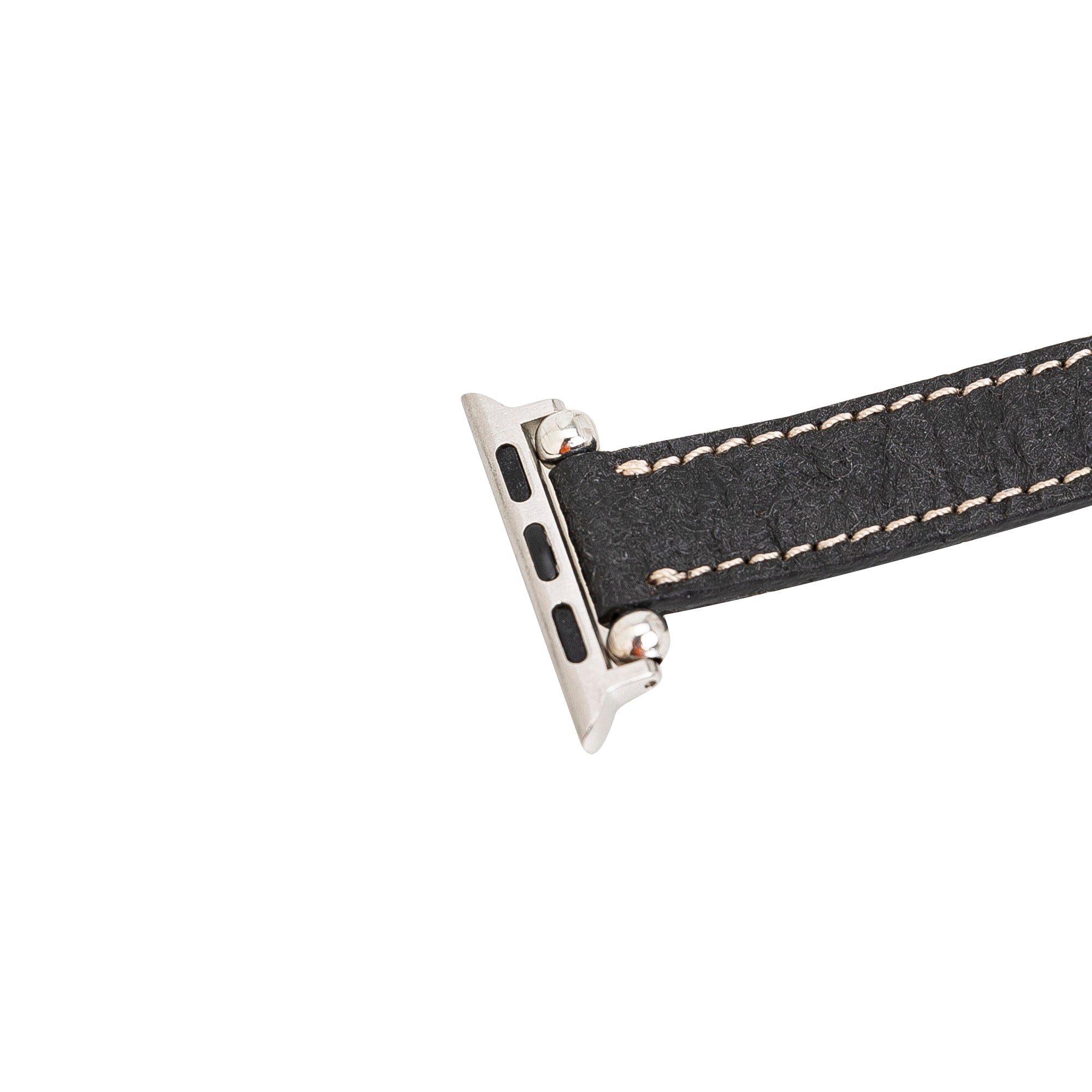 Double Tour Slim Watch Band-Vegan Leather