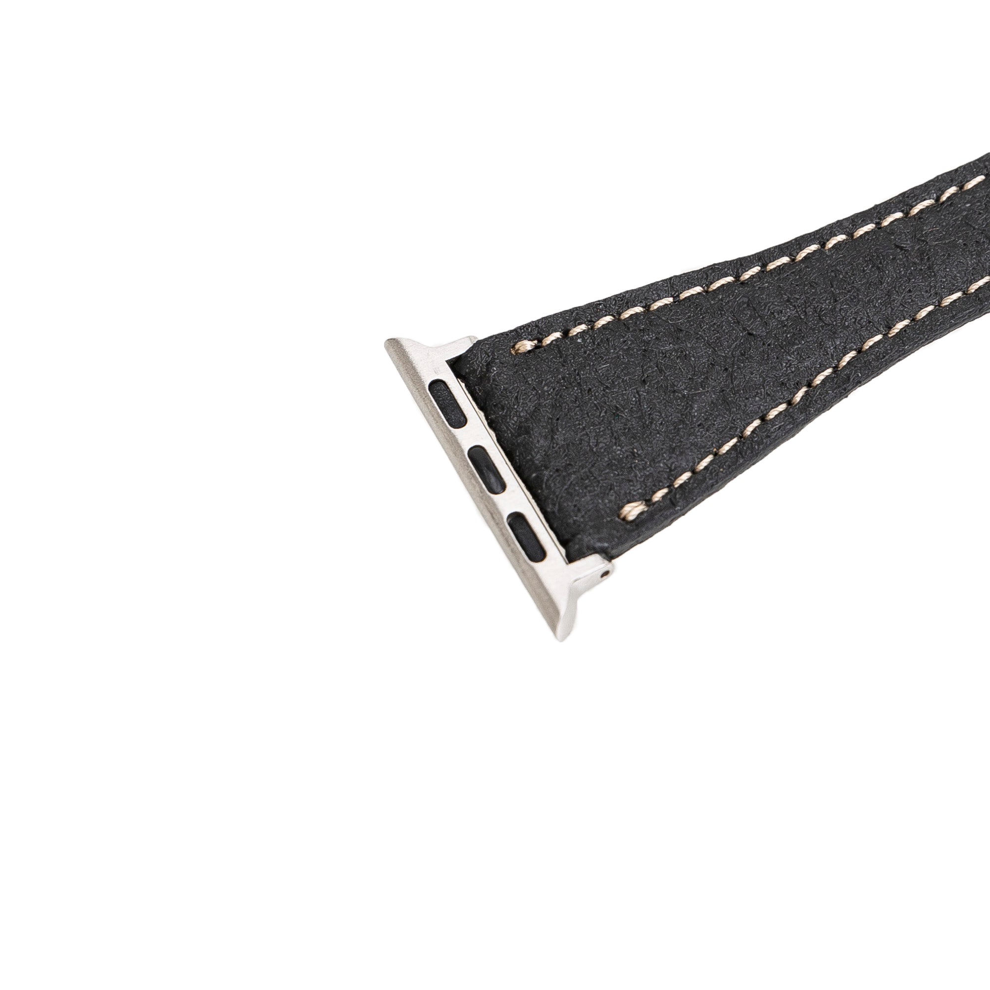 Double Tour Slim Watch Band-Vegan Leather