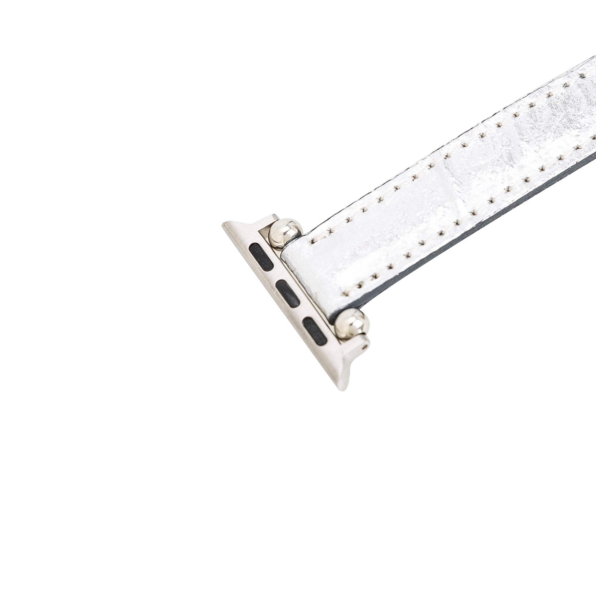 Double Tour Slim Watch Band-Vegan Leather