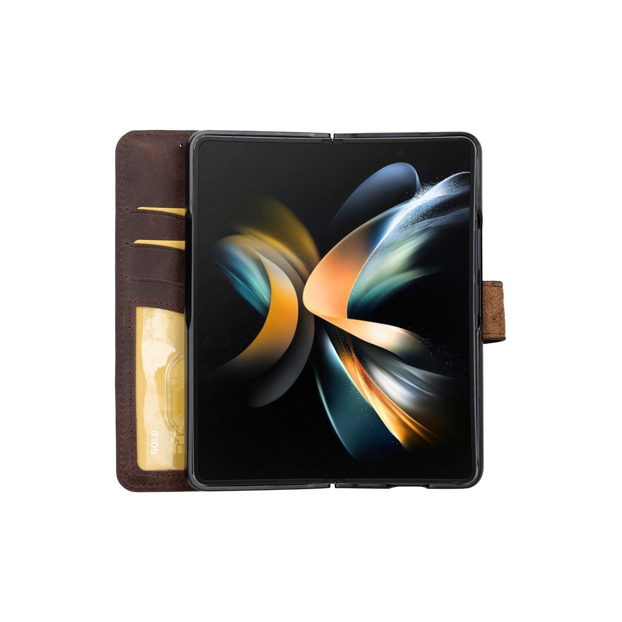 Samsung Galaxy Z Fold 5 Leather Wallets - MWS