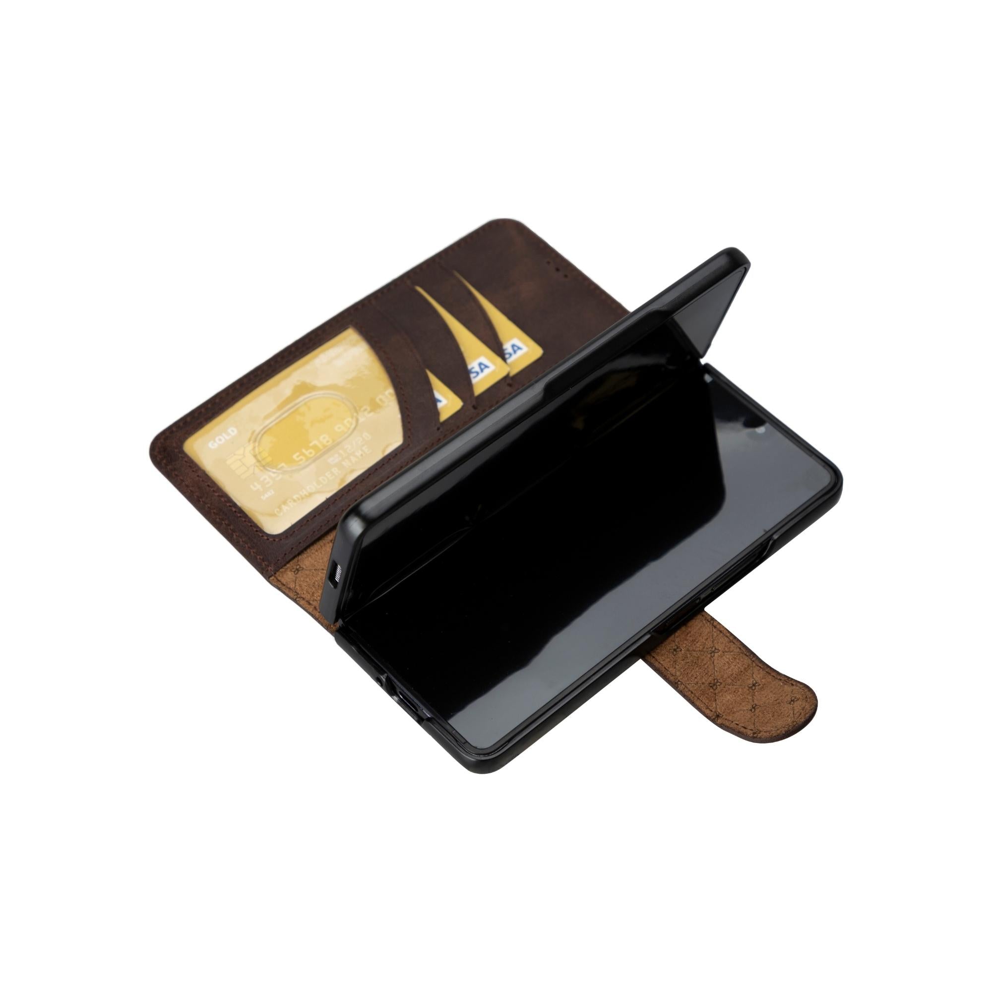 Samsung Galaxy Z Fold 5 Leather Wallets - MWS