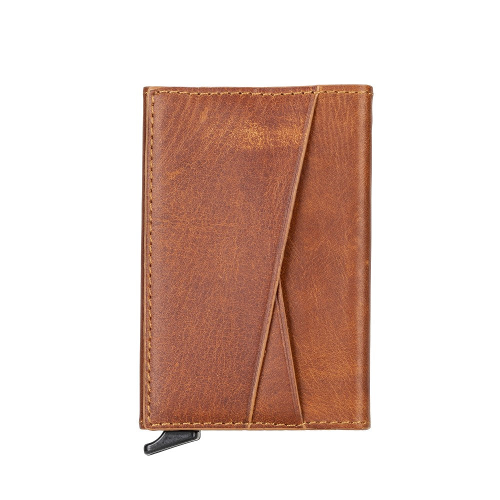 Sigma Leather Mechanical Card Holder