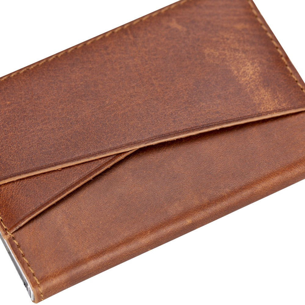 Sigma Leather Mechanical Card Holder