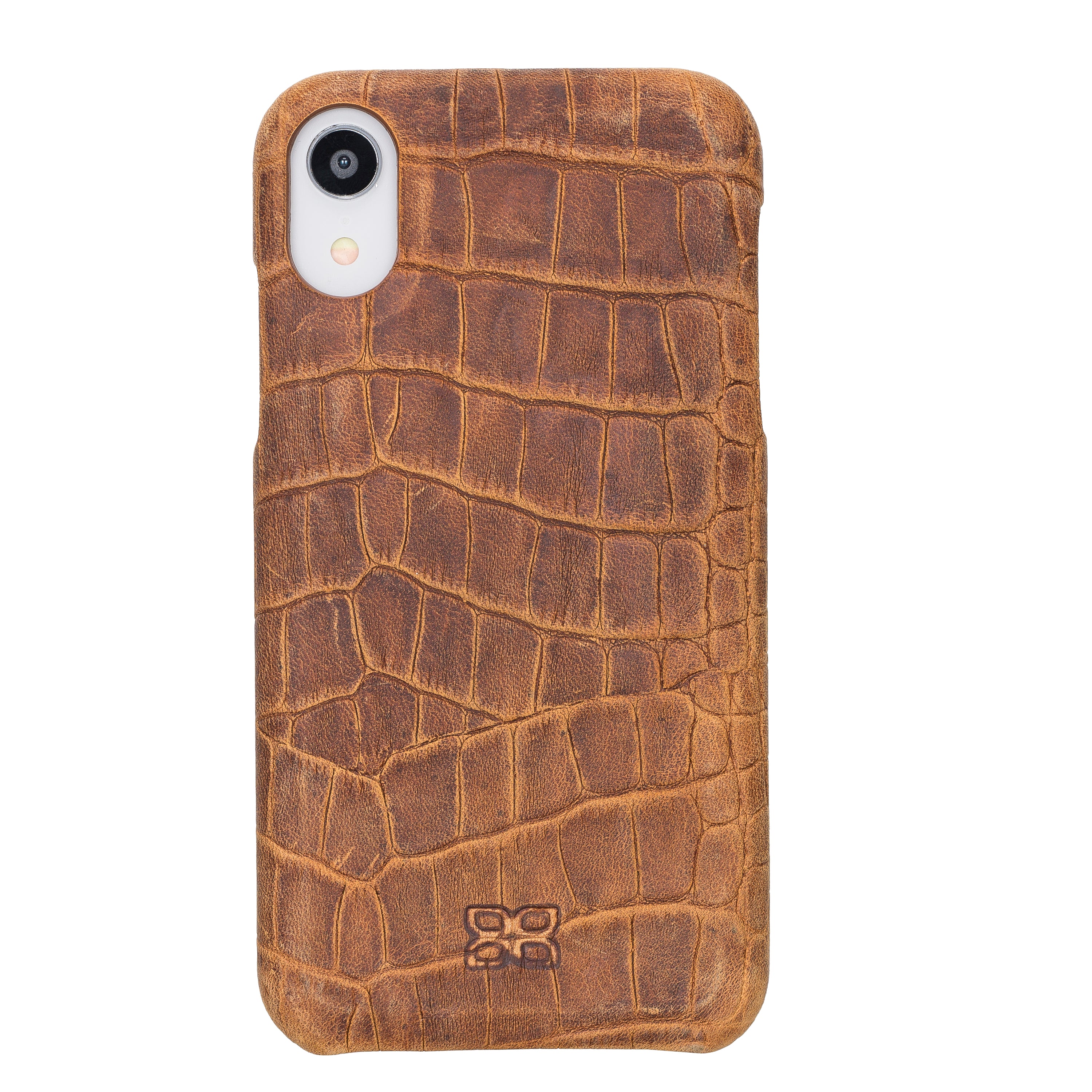 F360 Leather Back Cover Case for Apple iPhone XR