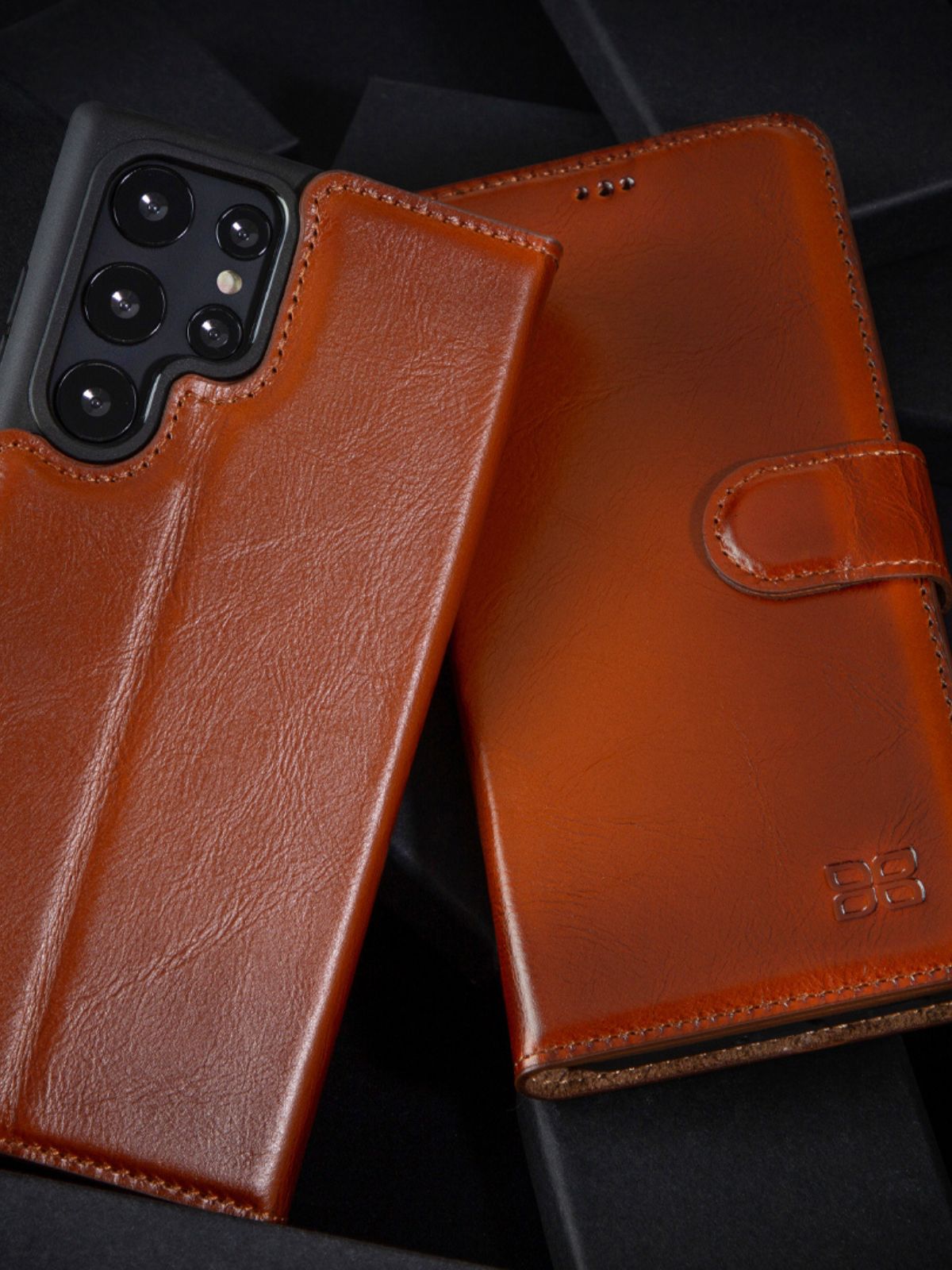 Leather Detachable Case for Samsung