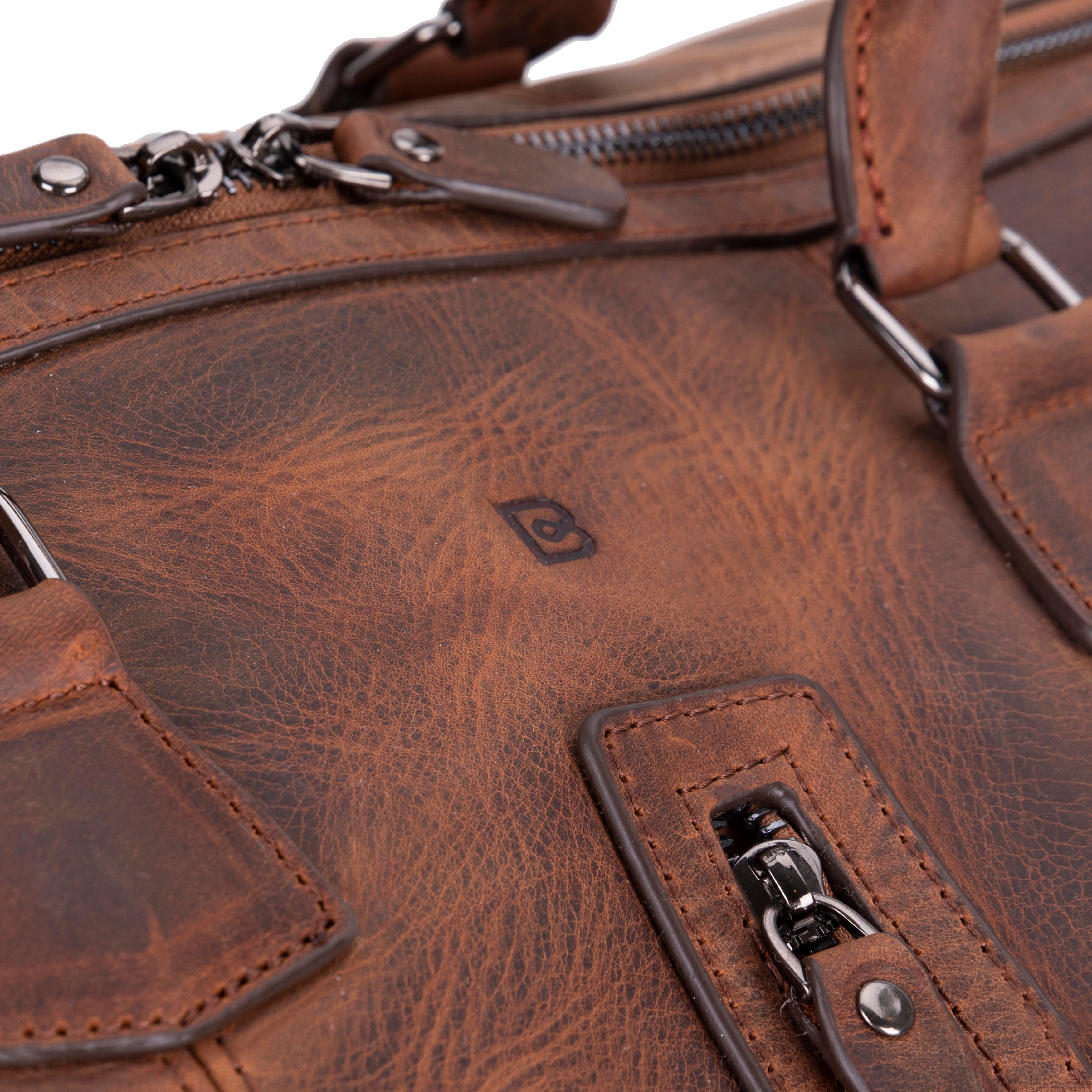 DOLLY LEATHER SPORT BAG