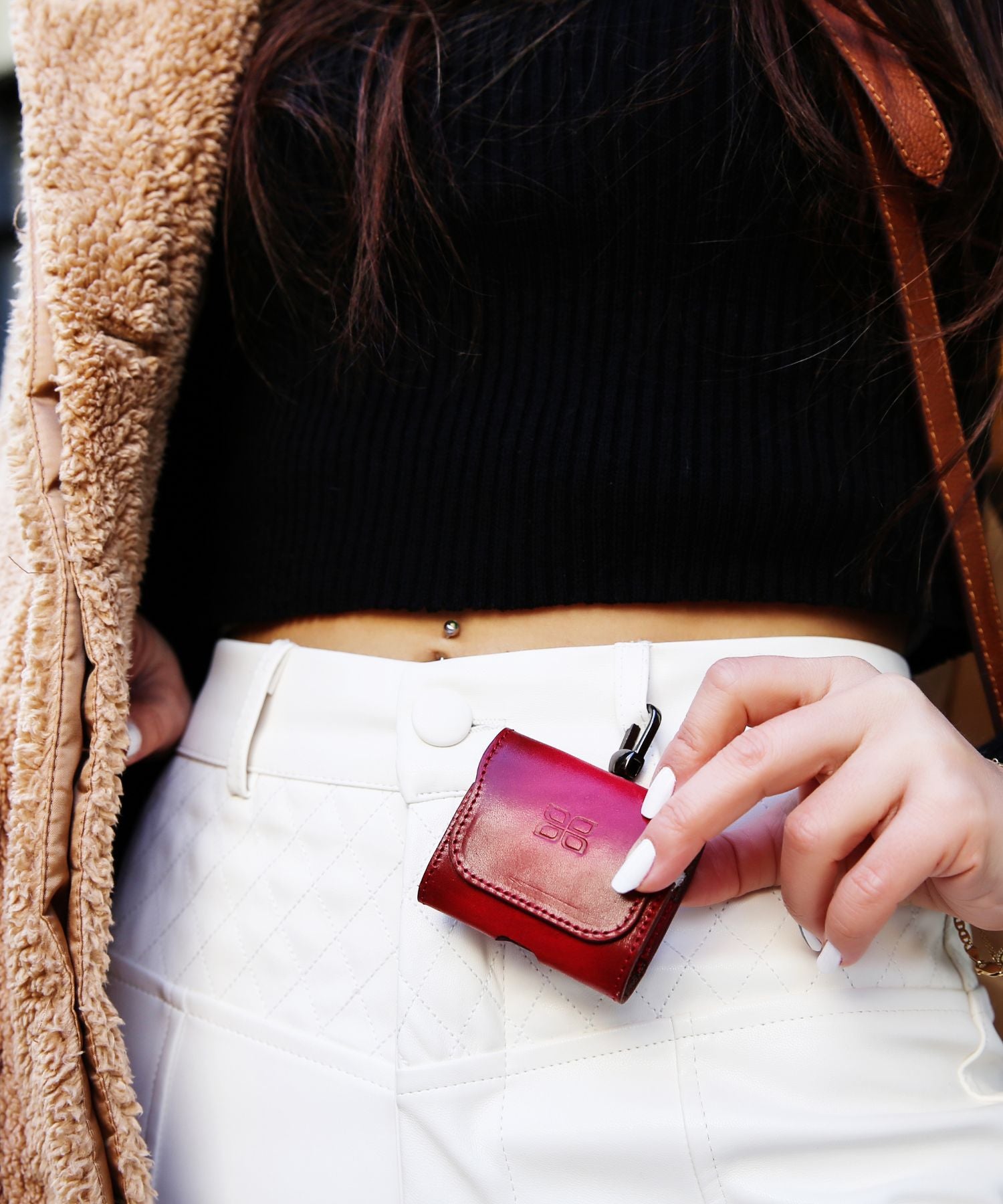 leather cases for apple airpods