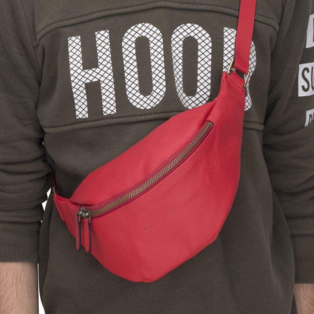 Minoan Leather Belt Bag