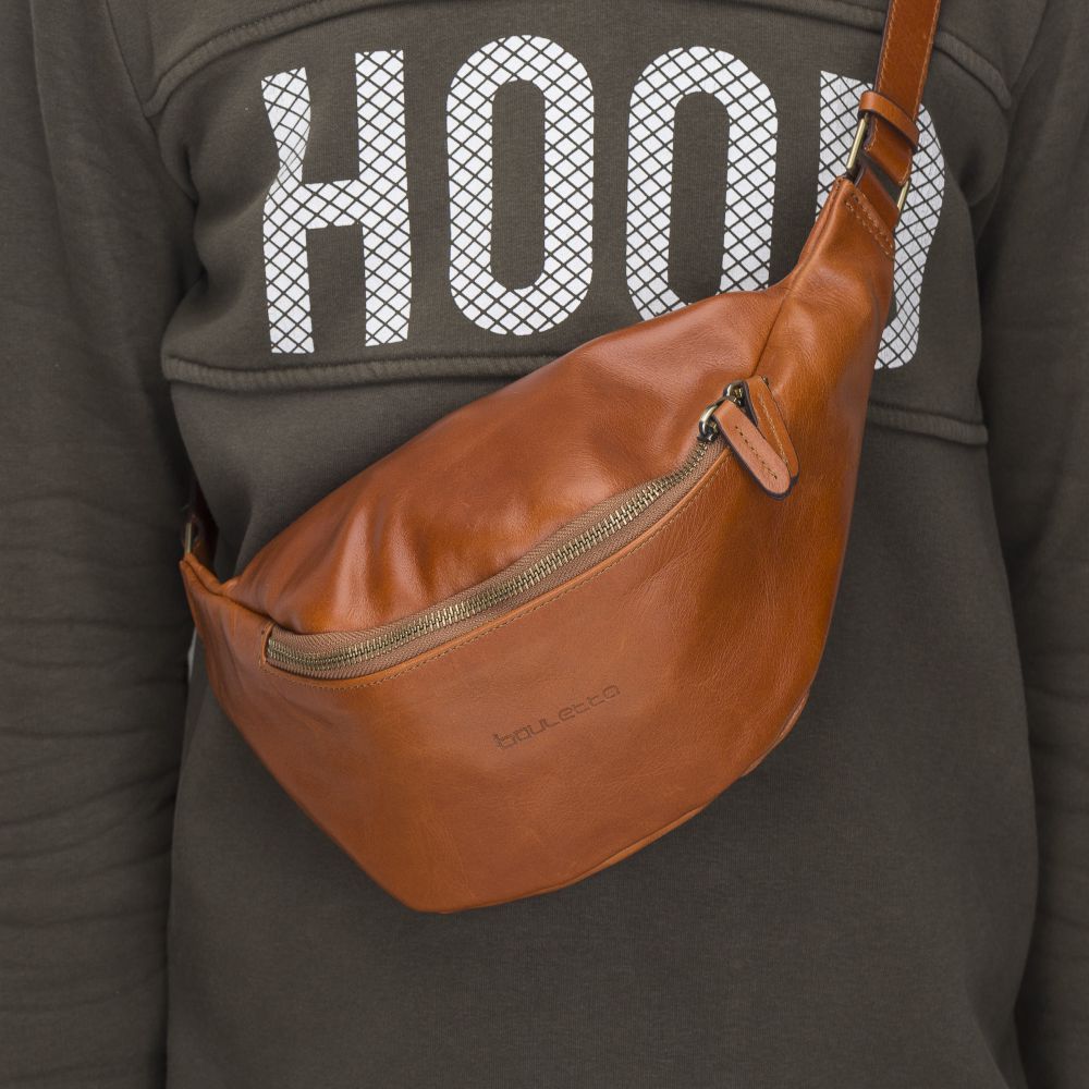 Minoan Leather Belt Bag