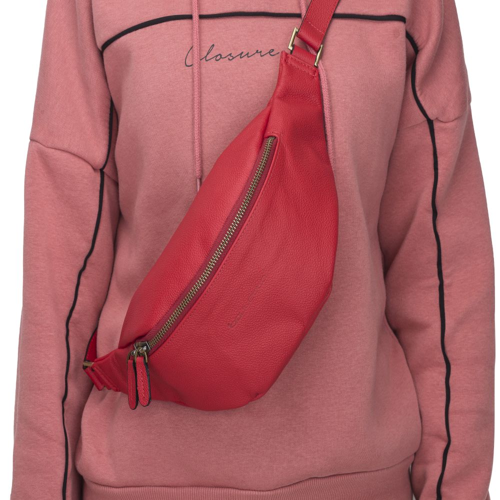 Minoan Leather Belt Bag