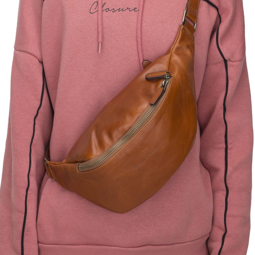 Minoan Leather Belt Bag