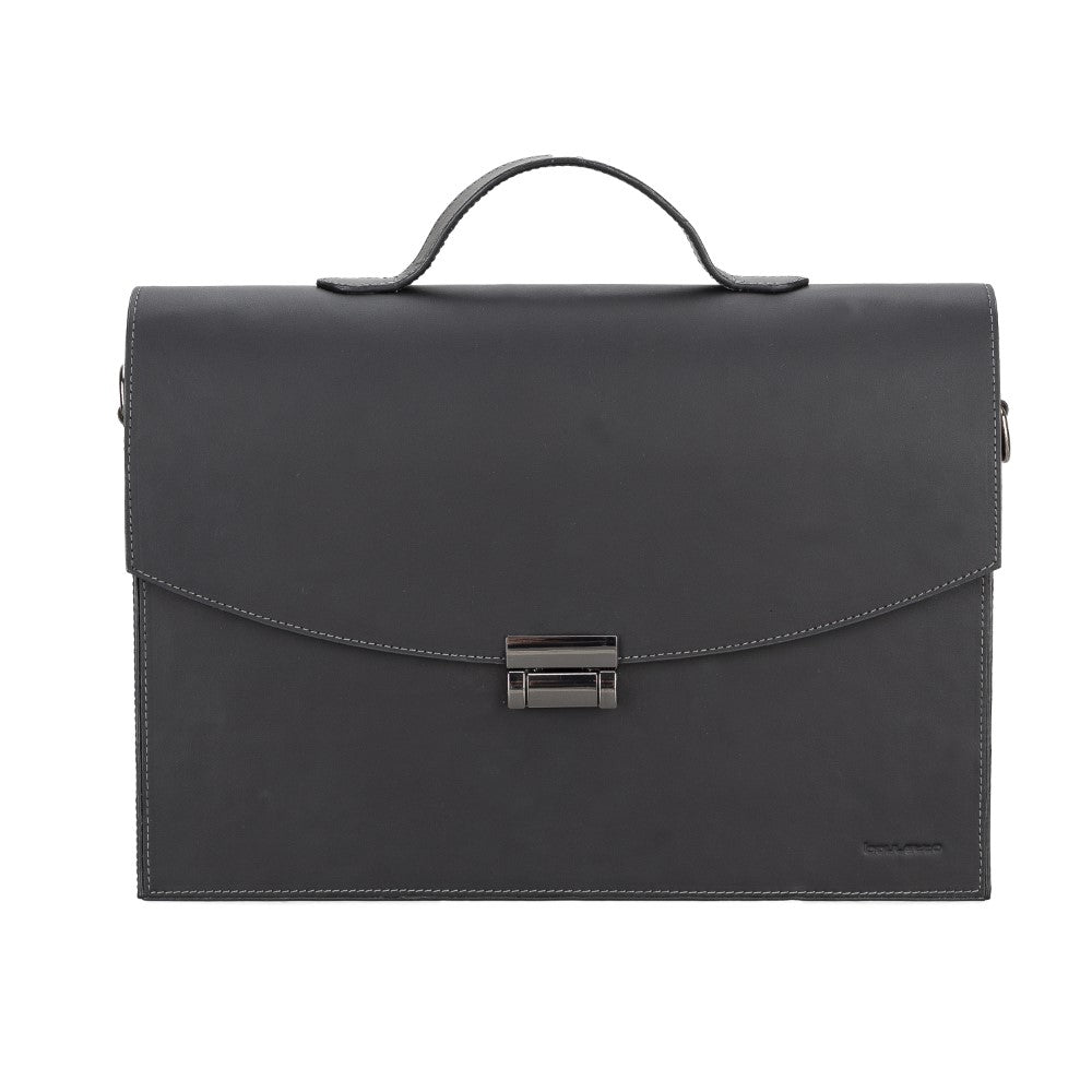 Gustavo Leather Laptop Bag