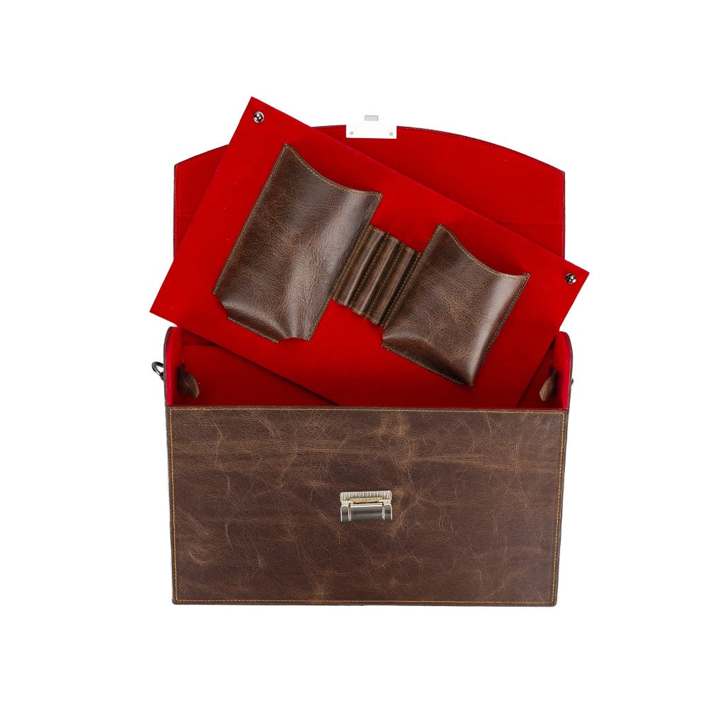 Gustavo Leather Laptop Bag