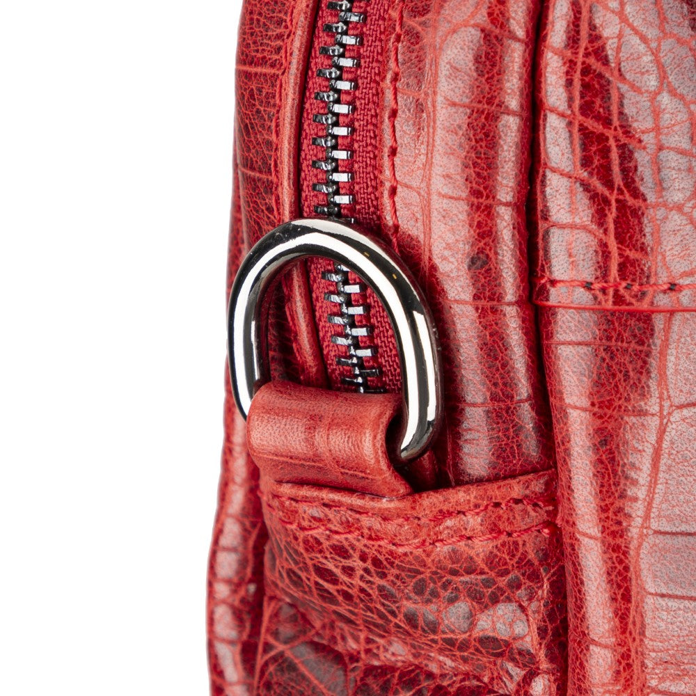 Apollo Croco Leather Laptop Bag