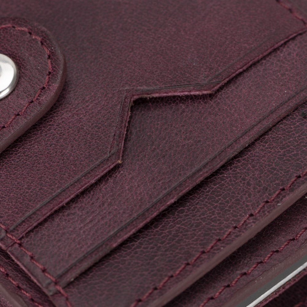 Rodos Leather Mechanical Card Holder