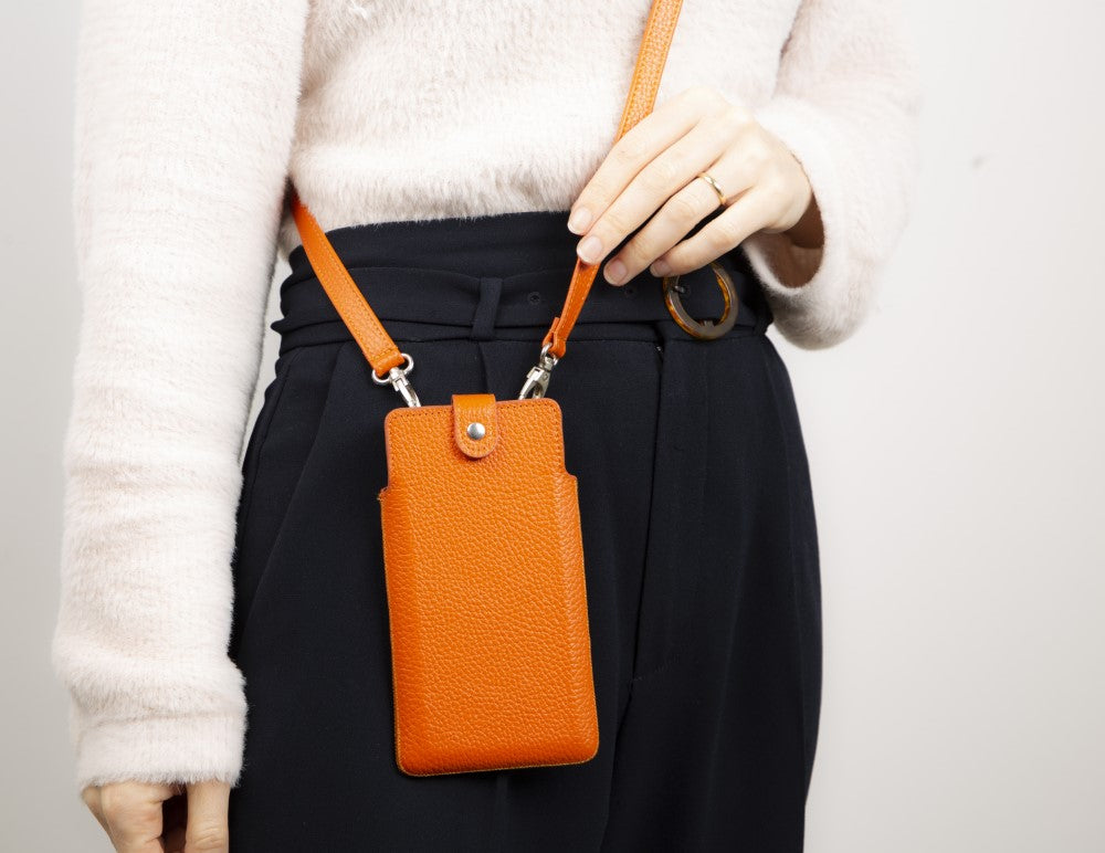 Corfu Leather Shoulder Strap Bag