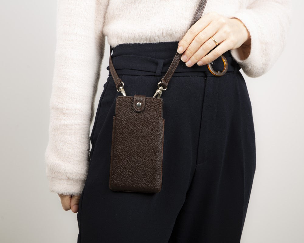 Corfu Leather Shoulder Strap Bag