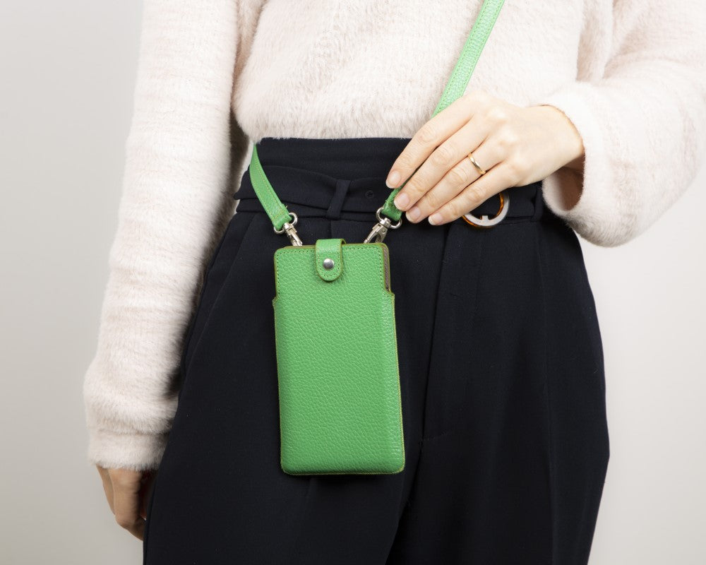 Corfu Leather Shoulder Strap Bag