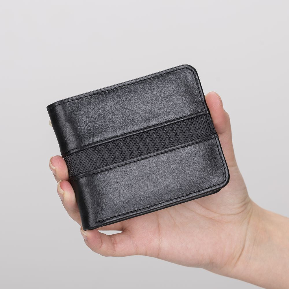 Benjamin Leather Wallet - Leather Card Holder