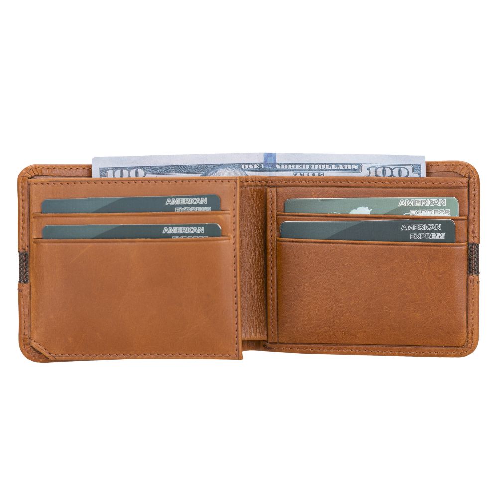 Benjamin Leather Wallet - Leather Card Holder