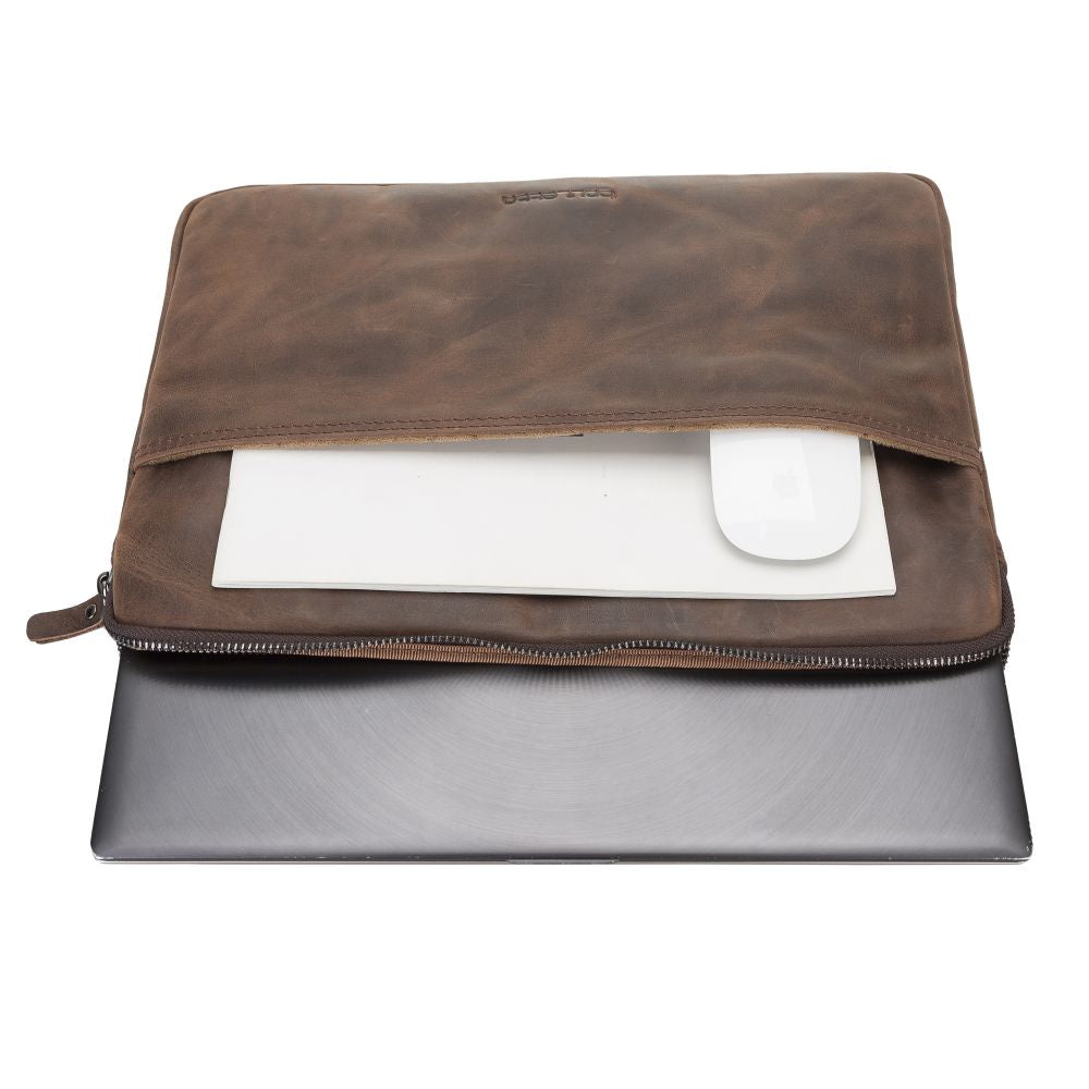 Awe Leather Tablet / Laptop Sleeve