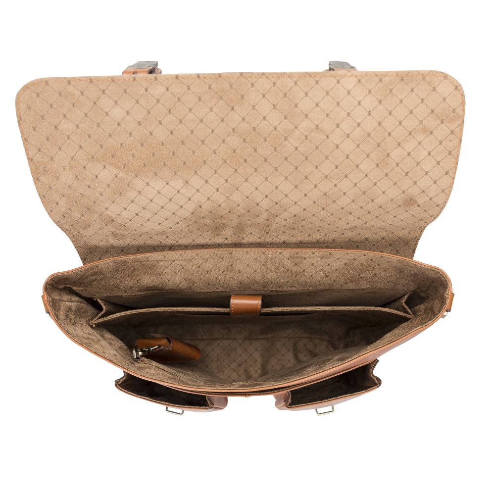 Olympus Leather Briefcase 13"