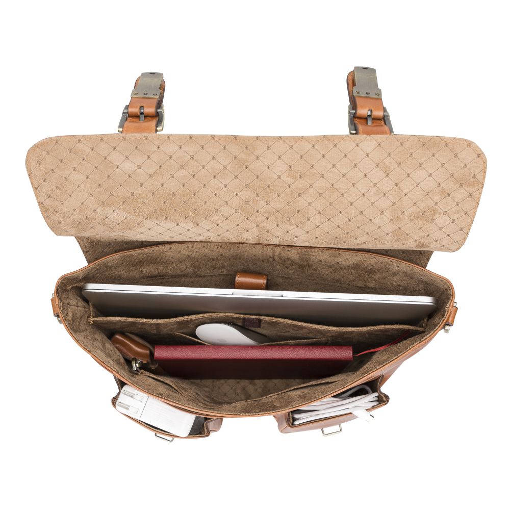 Olympus Leather Briefcase 13"