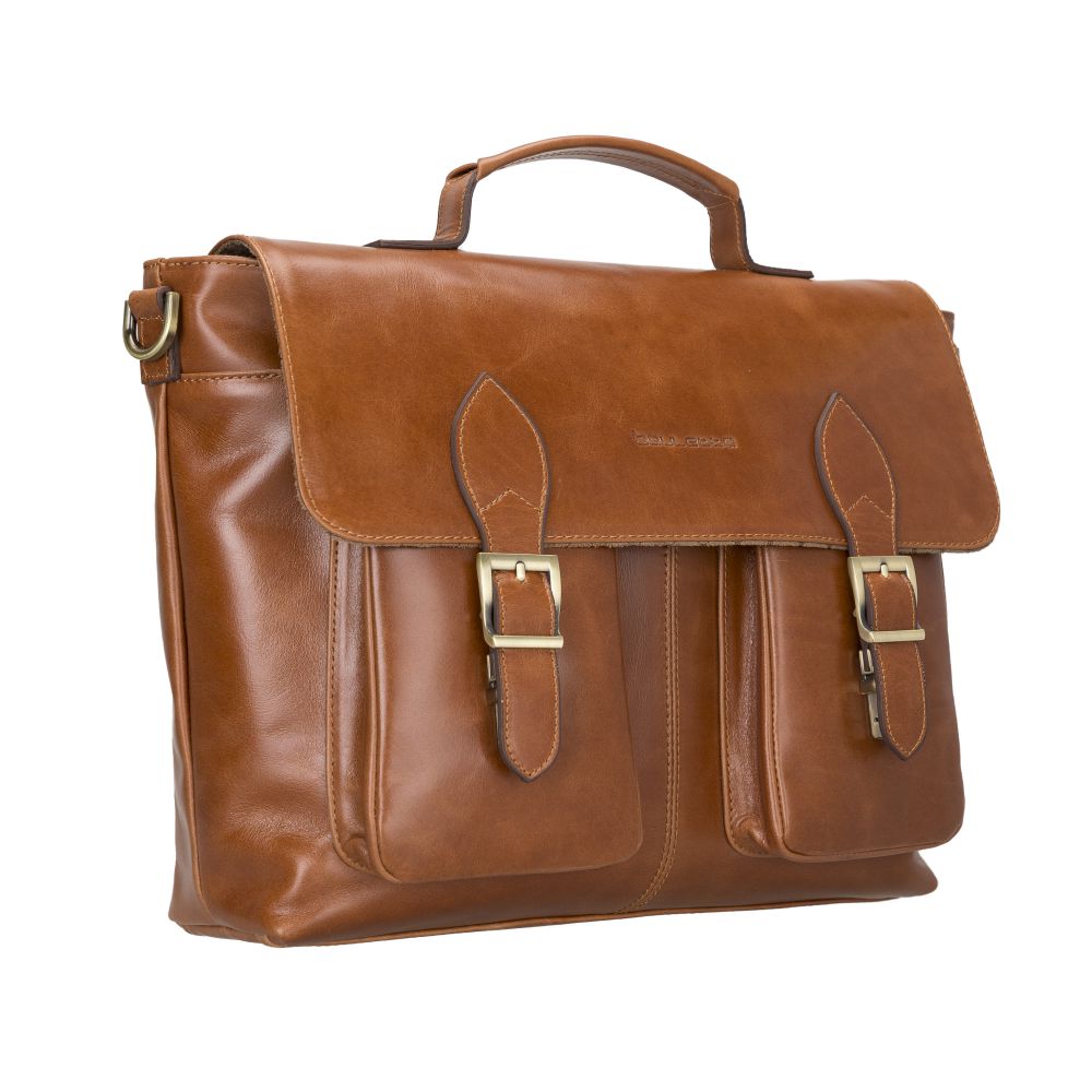 Olympus Leather Briefcase 13"