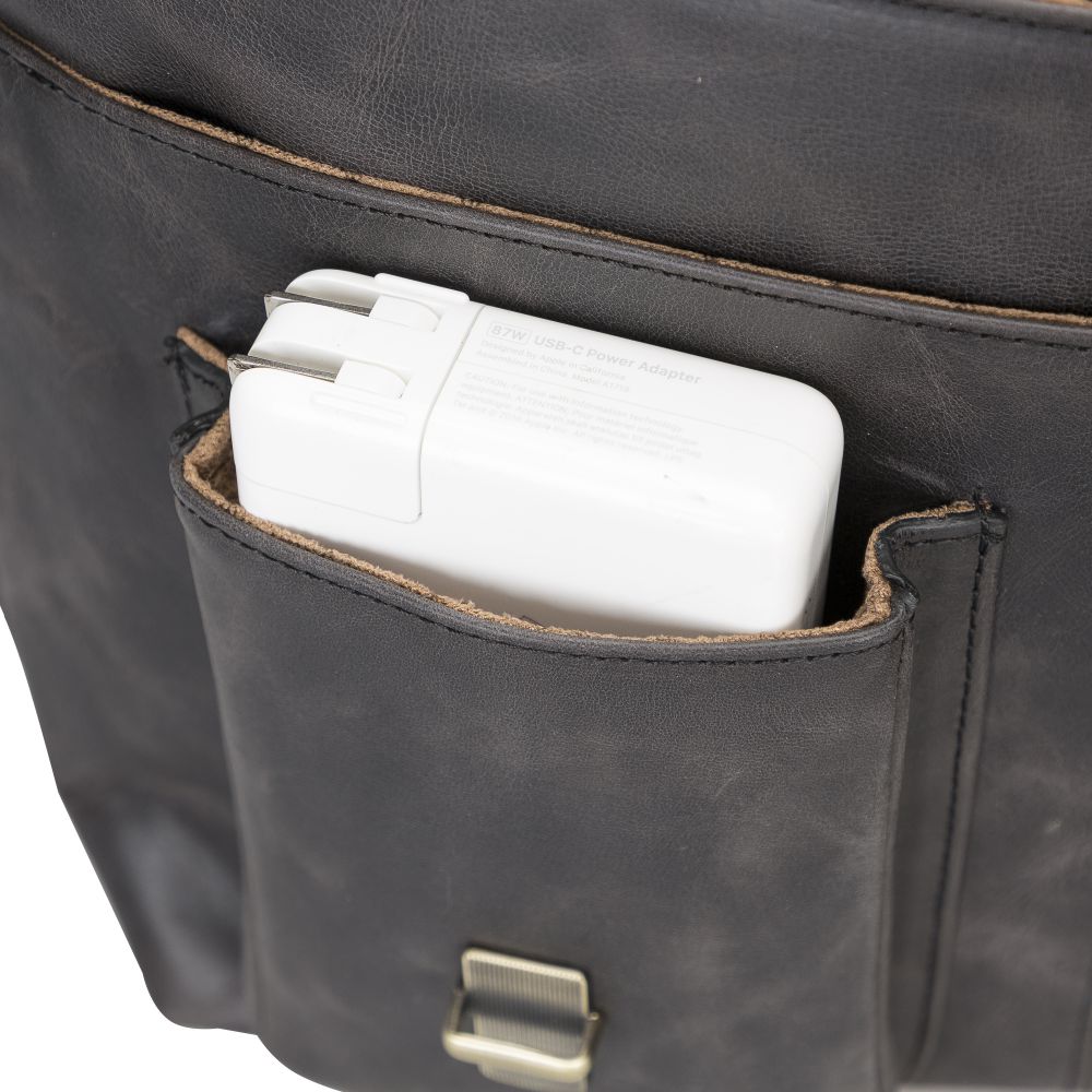 Olympus Leather Briefcase 13"