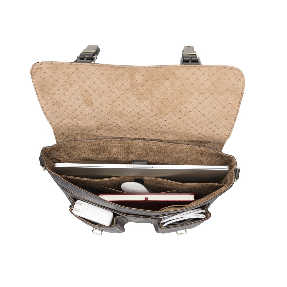 Olympus Leather Briefcase 13"