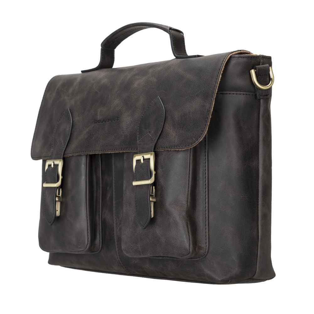 Olympus Leather Briefcase 13"
