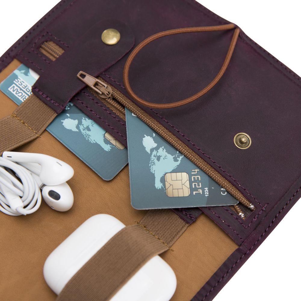 Leather Cable Organizer