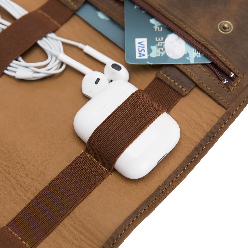 Leather Cable Organizer
