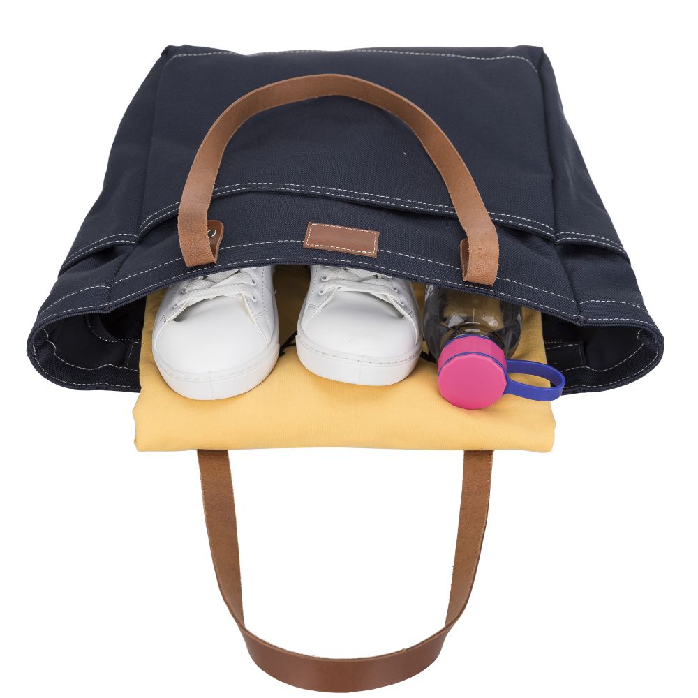 Canvas Leather Tote Bags
