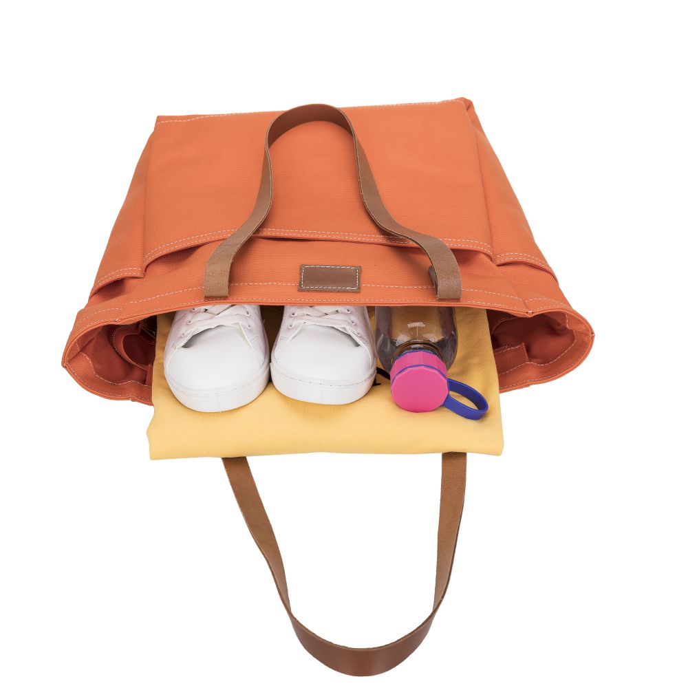 Canvas Leather Tote Bags